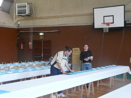 les premières assiettes!