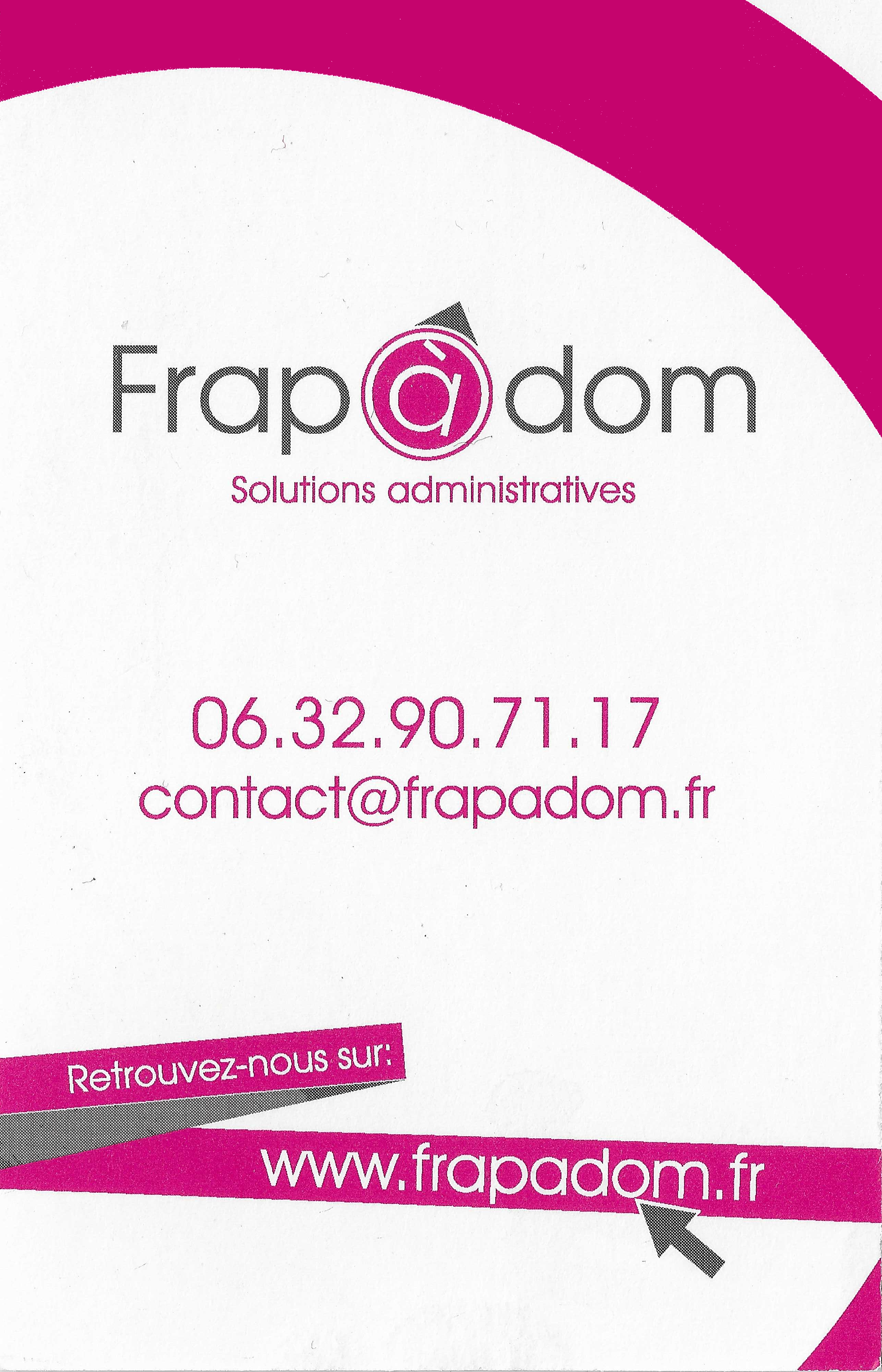 Carte visite frapadom