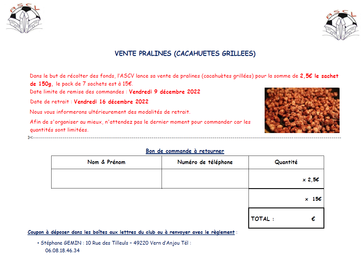 Pralines_Commande