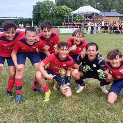 Nos U15 remportent le tournoi du club
