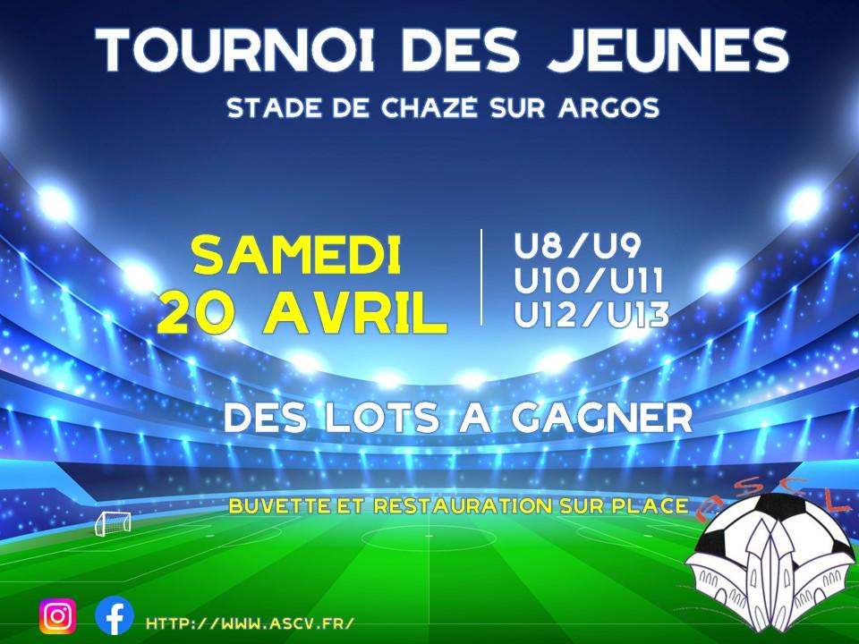 Tournoi foot jeunes 2025